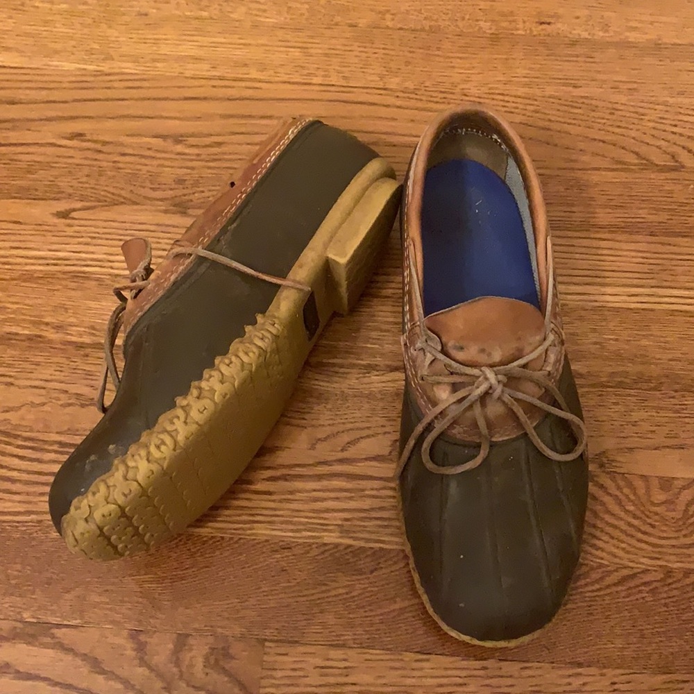 L.L. Bean Men’s Rubber Moc, Size 11 Wide - Picture 2 of 8